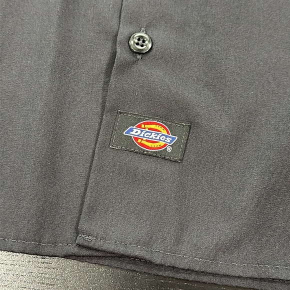 Harley-Davidson Dickeys Button Up Garage Collar Shirt - M - Picture 5 of 7